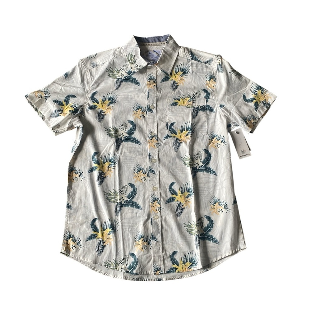 NTW Burnside Men’s Hawaiian Button Down‎ S